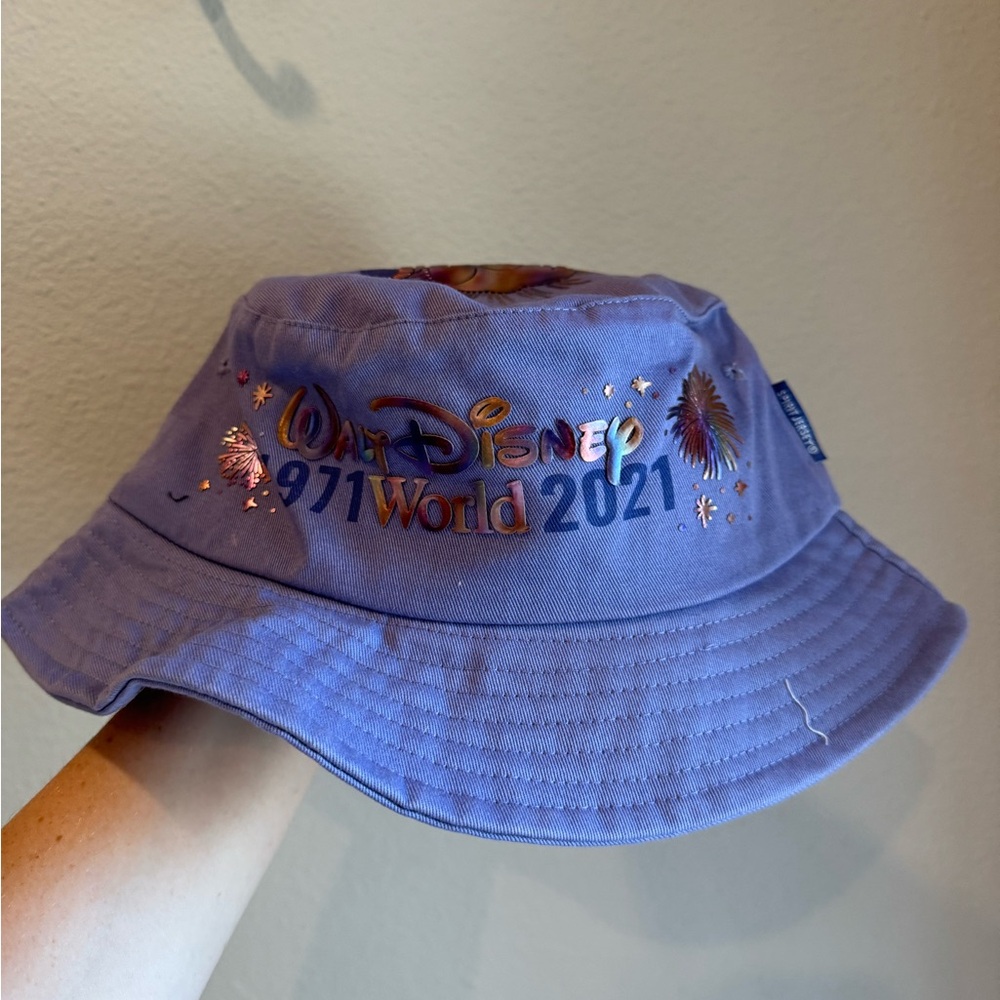 NTW RARE Walt Disney World 50th Anniversary October 1, 2021 Dated Bucket Hat